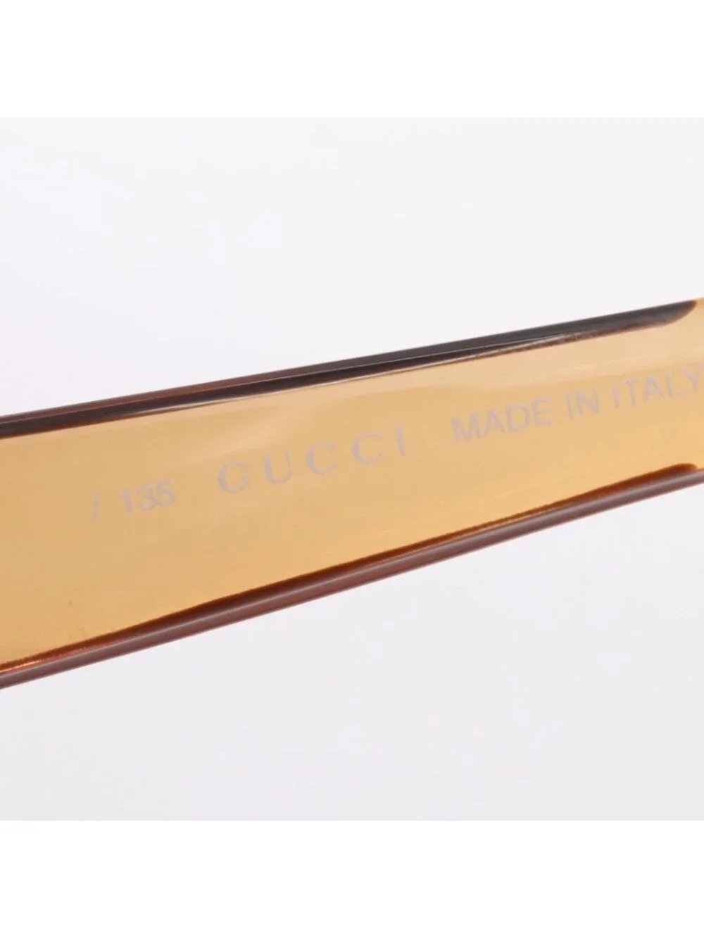 Gucci Sunglasses Logo Oval Clear Eyewear